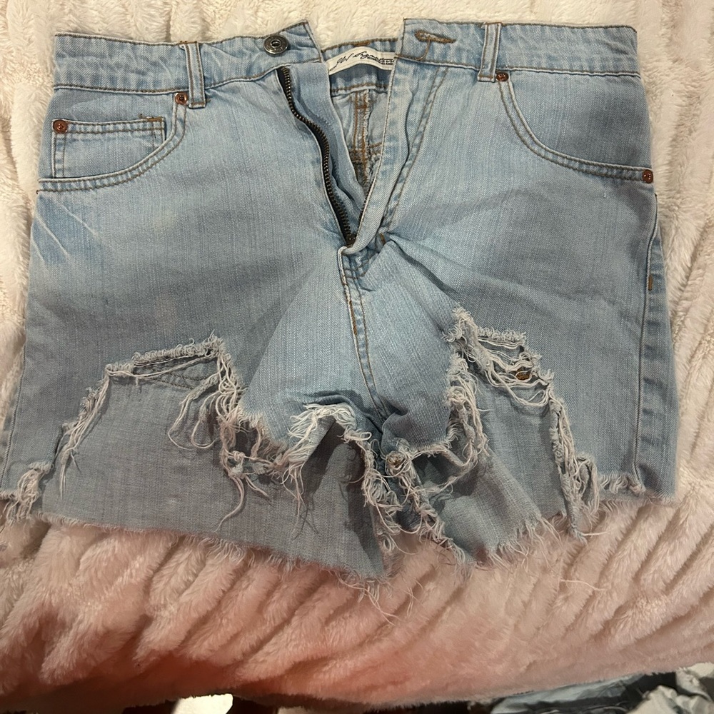 Jean shorts